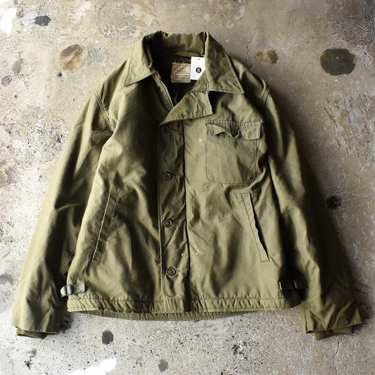 '74 U.S.NAVY A-2 デッキジャケット 250415 H