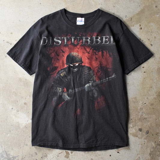 Y2K Disturbed “Soldier Guy” ロック Tシャツ 250719