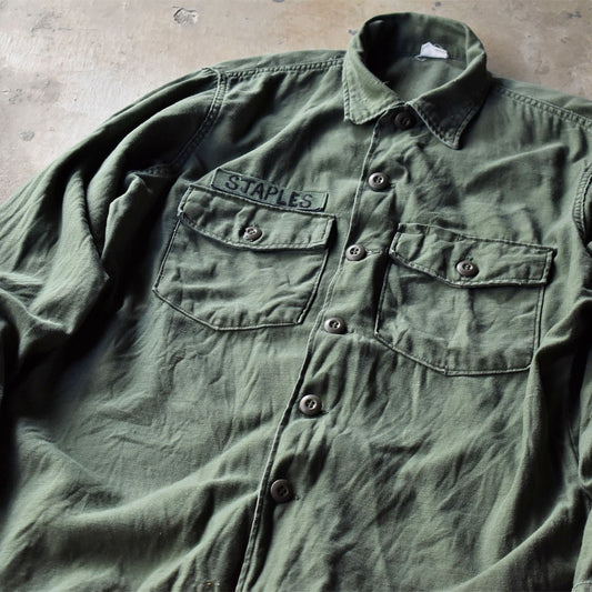 ’70 U.S.ARMY ミリタリー ユーティリティシャツ 240808