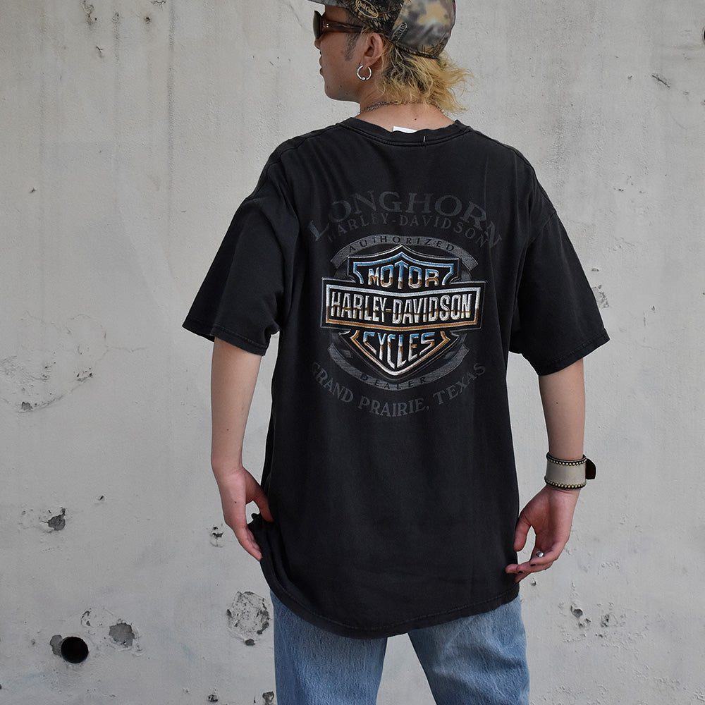 Y2K Harley Davidson “1903-2003 100Years” Tシャツ USA製 240823H
