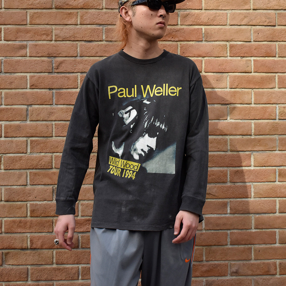 90's Paul Weller “Wild Wood” Tour1994 ロングスリーブTシャツ 