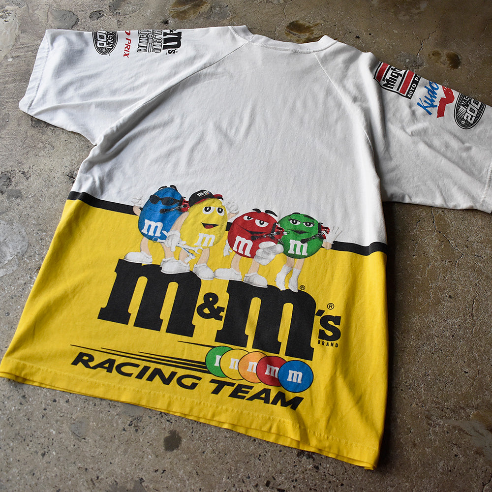 Y2K COMPETITORS VIEW “M&M’s“ ラグランスリーブ レーシングTシャツ 250710H