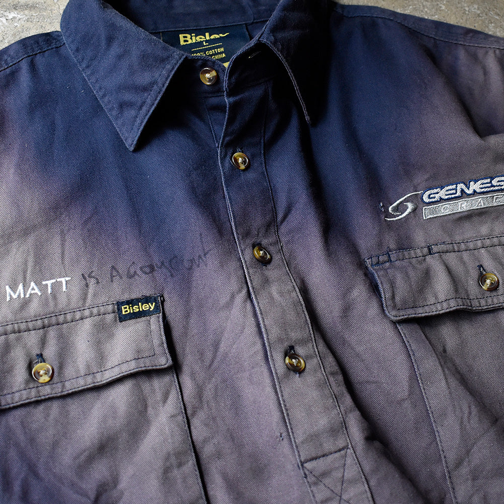 Bisley workwear “Fade“ プルオーバー ワークシャツ 240528H