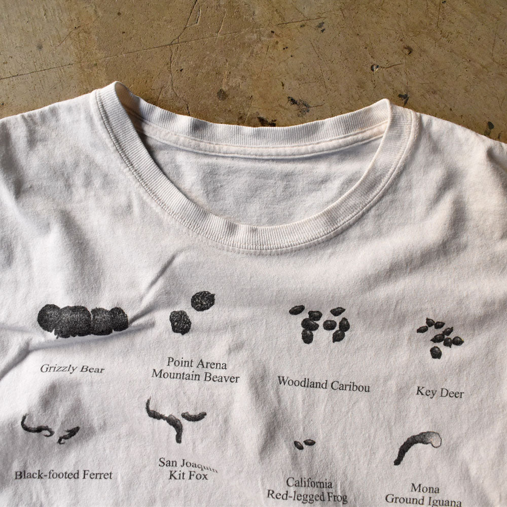 90’s  “Endangered Feces” ジョーク Tシャツ 250912H