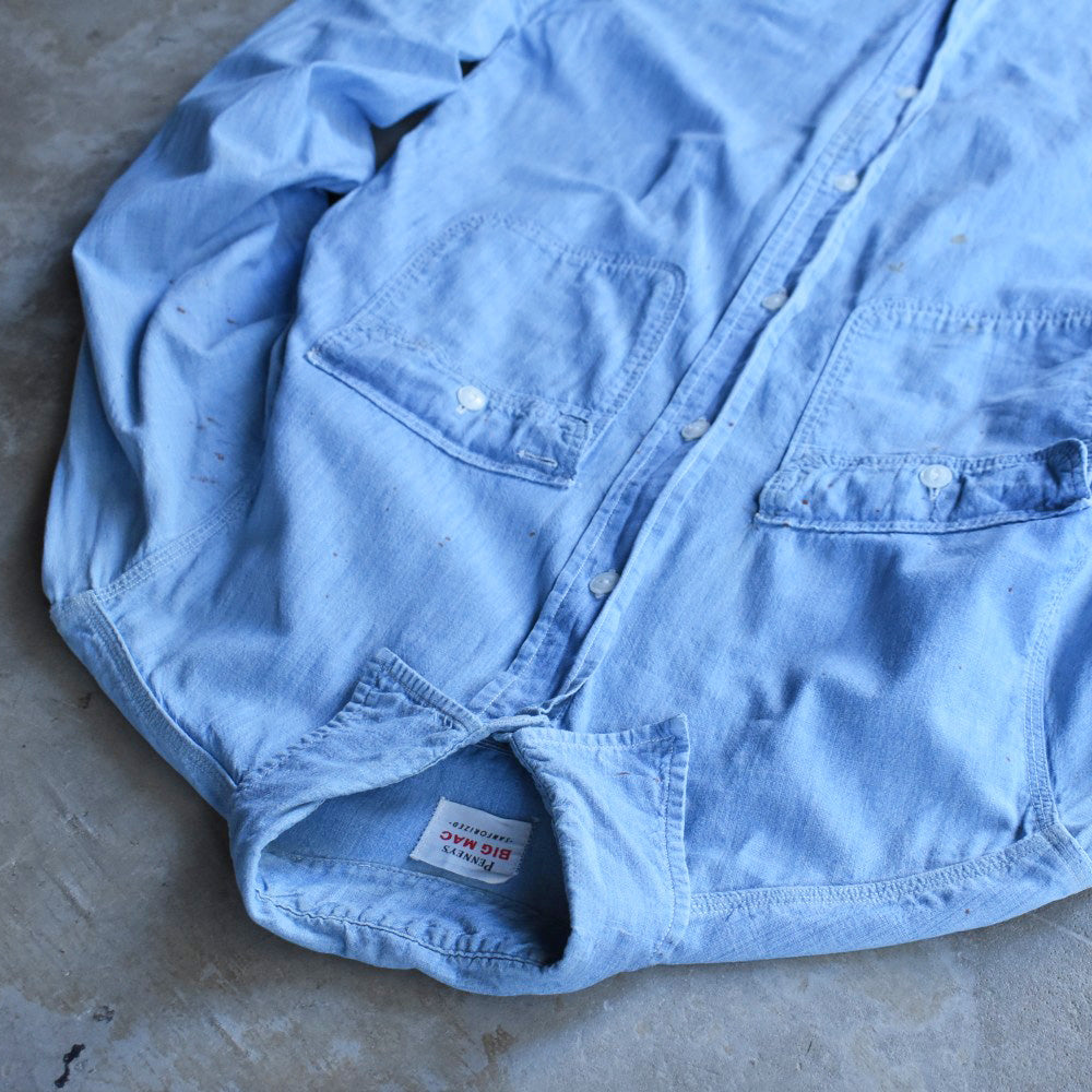 60’s J.C. Penney/ BIG MAC シャンブレーシャツ 251230H