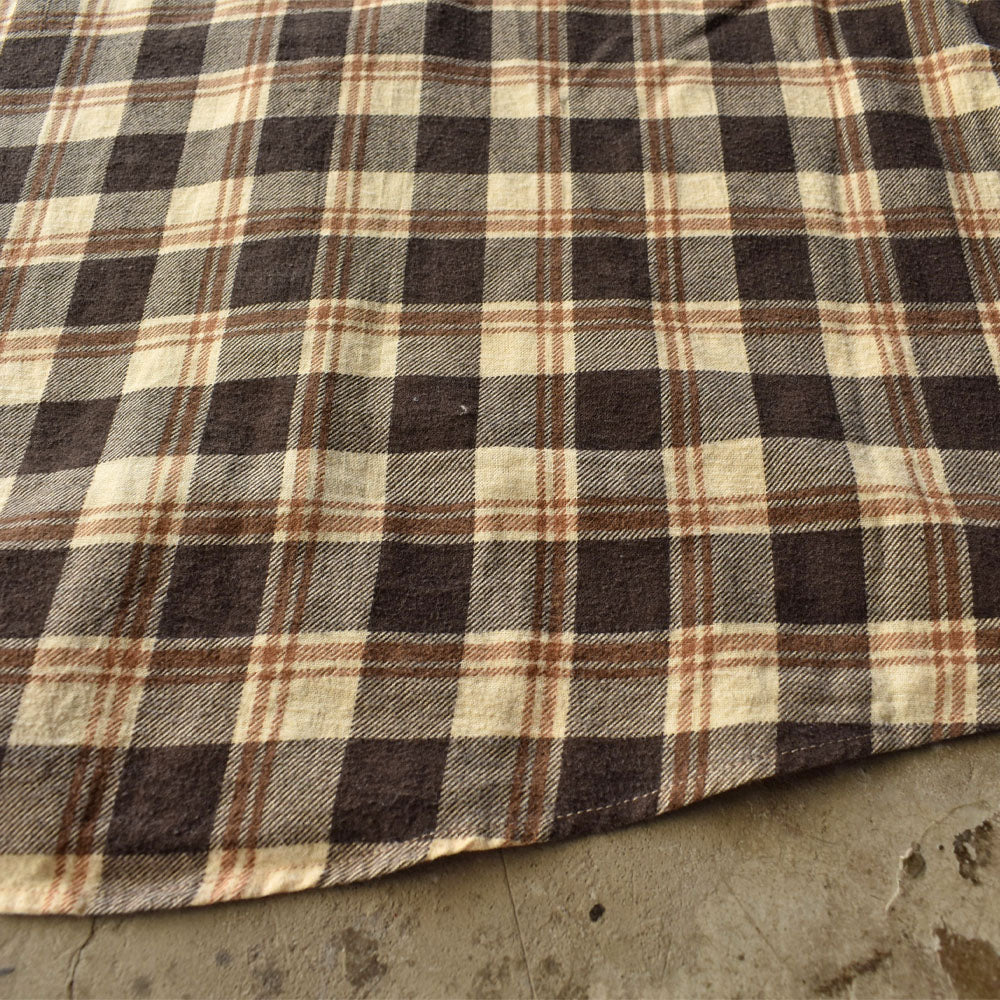 80's　Highlander Flannel プリントネル ライト フランネルシャツ　230905