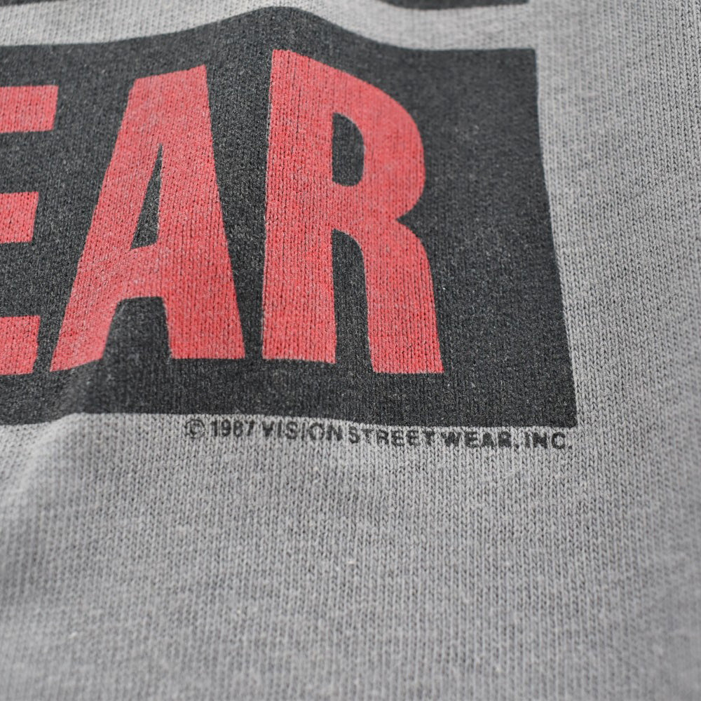 80's VISION STREET WEAR "AUTHORIZED 110%" スケートTシャツ USA製 260626H