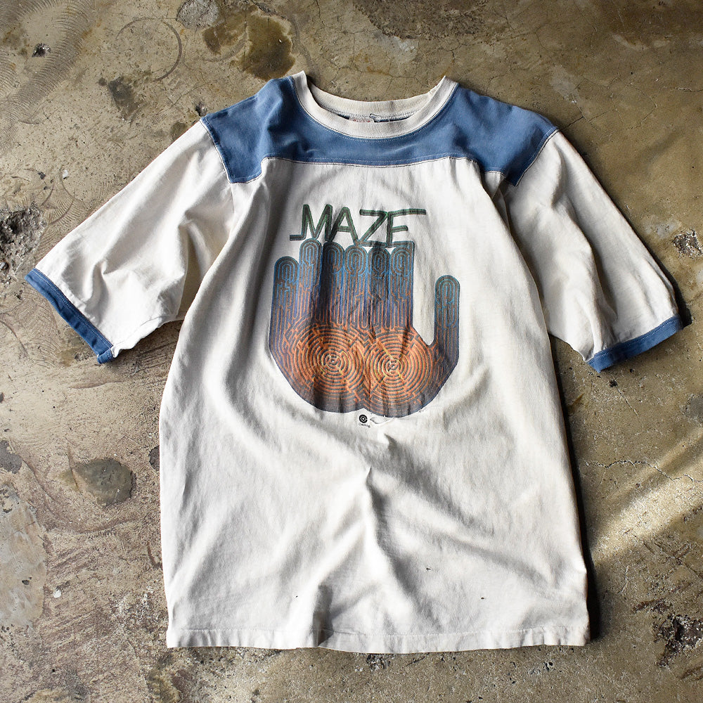 70's Maze featuring Frankie Beverly “Maze Featuring Frankie Beverly” Tシャツ 240321HYY