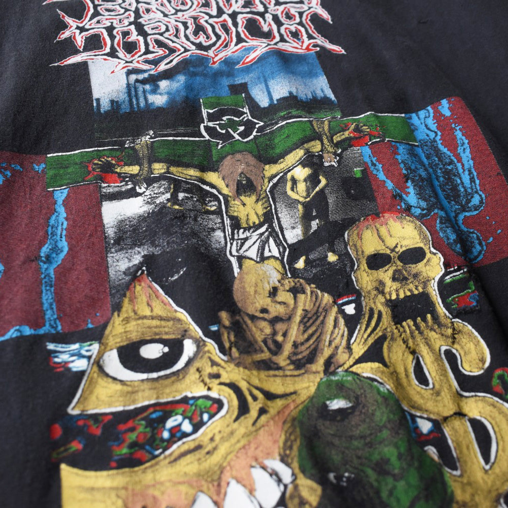 ’92 Brutal Truth “Extreme Conditions” ロックTシャツ 251118H