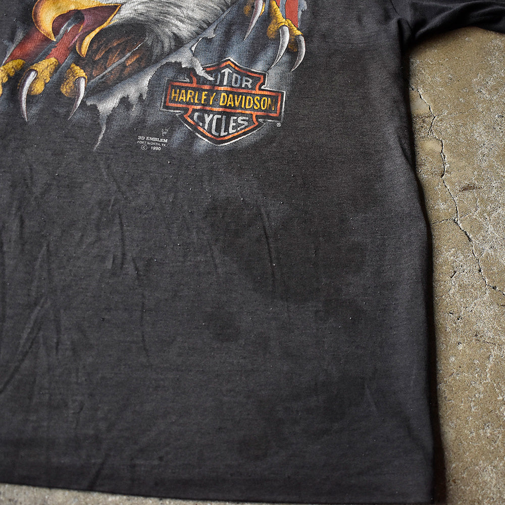 90's Harley Davidson 3D EMBLEM “イーグル” Tシャツ 240722H