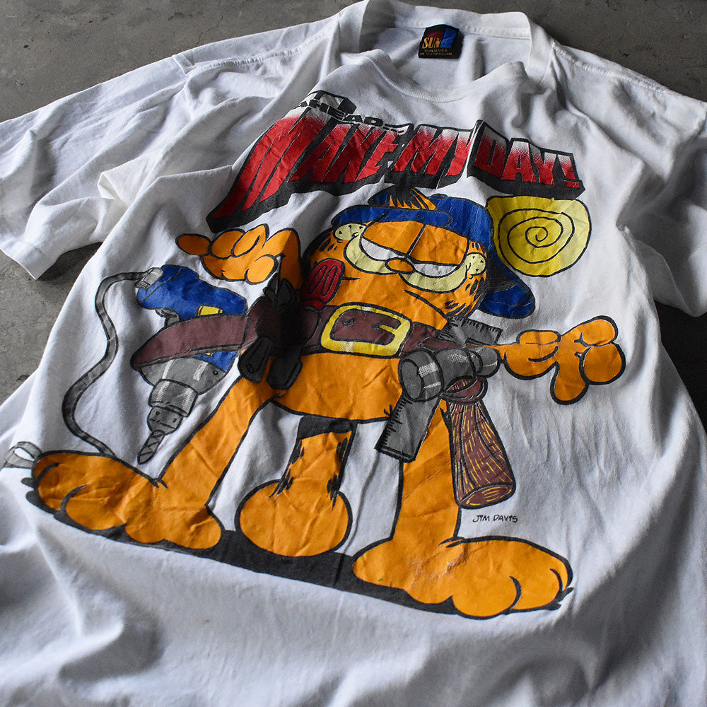 90's Garfield キャラTシャツ USA製 240326