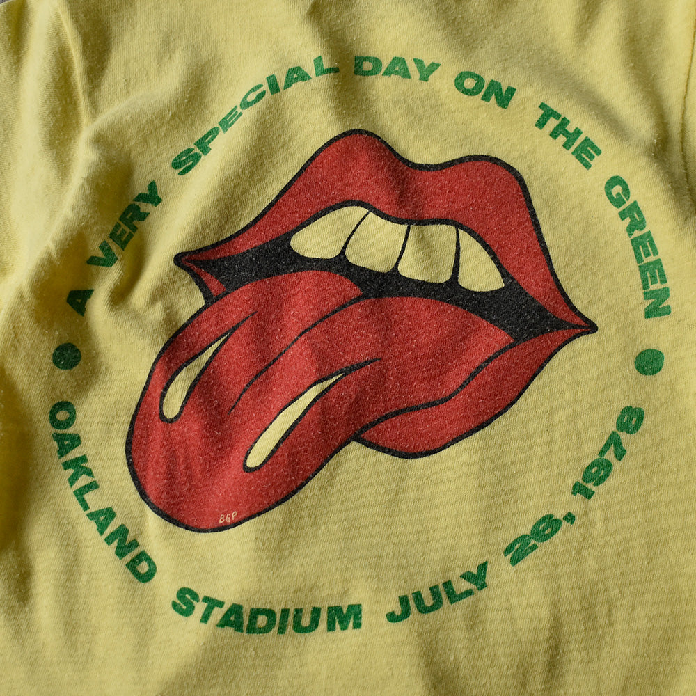 70's The Rolling Stones “Day on the Green” Tシャツ “Couleurshirt掲載” 231129HY33