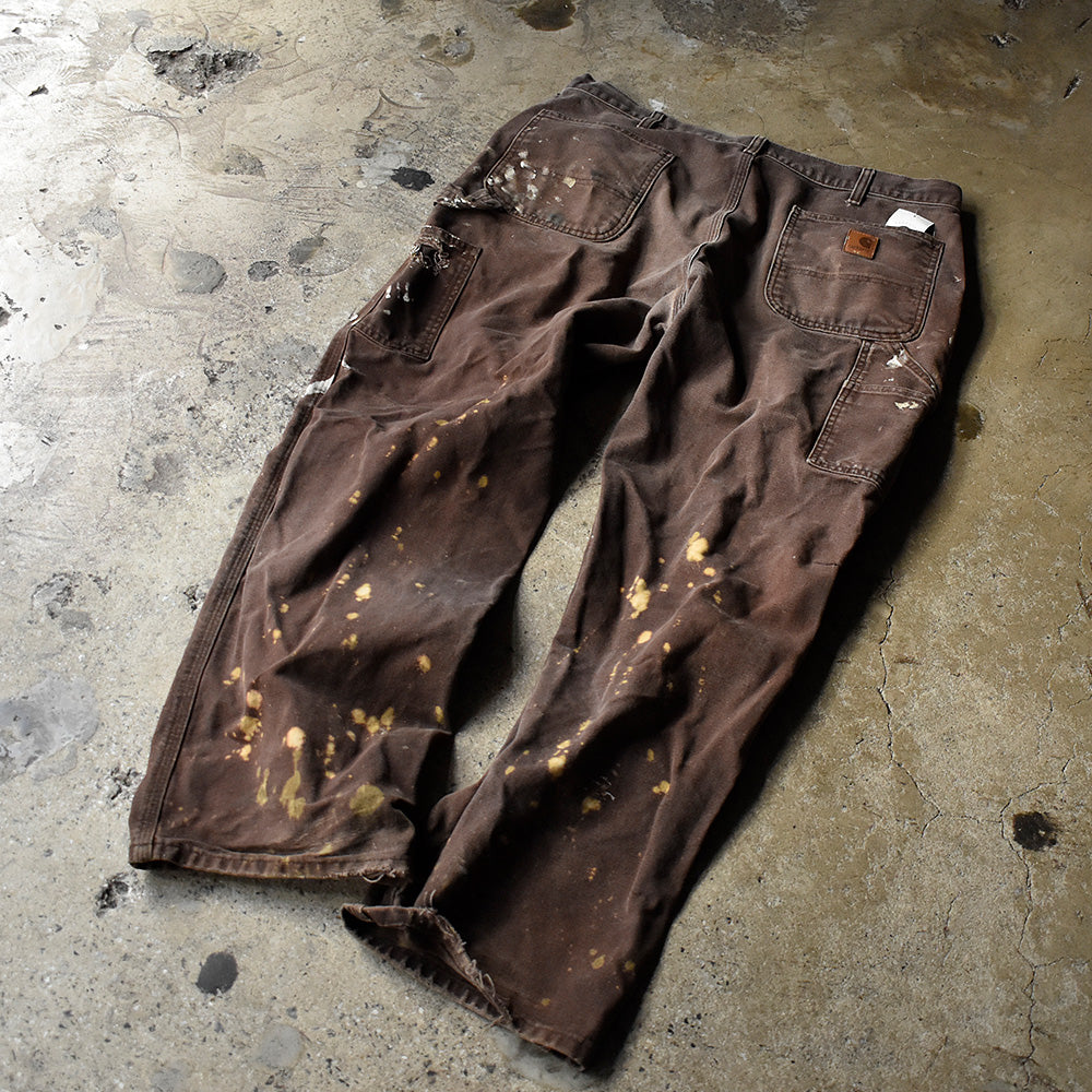 ダメージ！ペンキ！ Carhartt グランジ ダックペインターパンツ 240114H