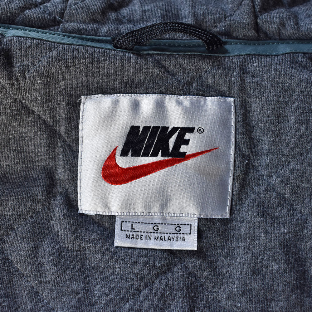 90’s NIKE swoosh刺繍 キルティングライナー ナイロンジャケット 231210