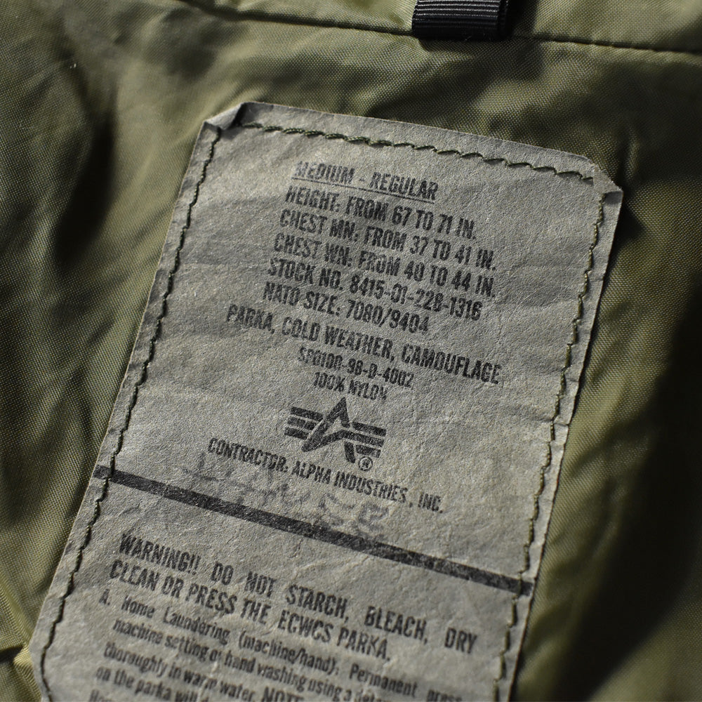 '98 U.S.ARMY ECWCS ウッドランドカモ ゴアテックス パーカー 231123