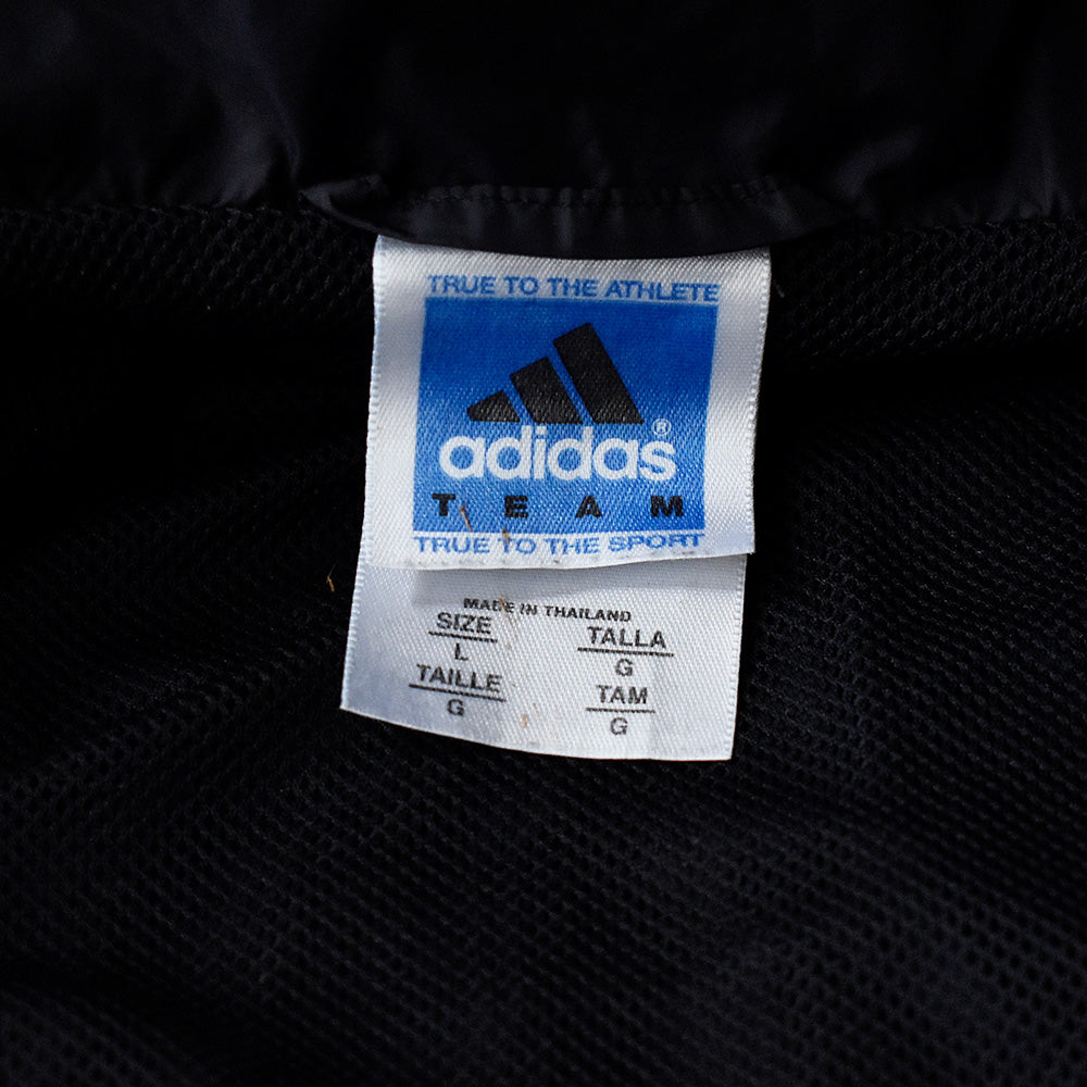 Y2K adidas “OLIVET COLLEGE BASKETBALL” ナイロン トラックジャケット 240406H