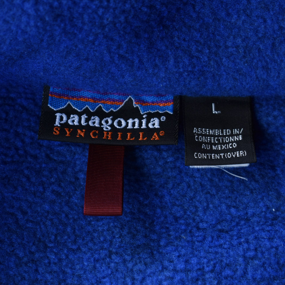 Y2K patagonia シンチラ ハーフジップ フリース プルオーバー 231103