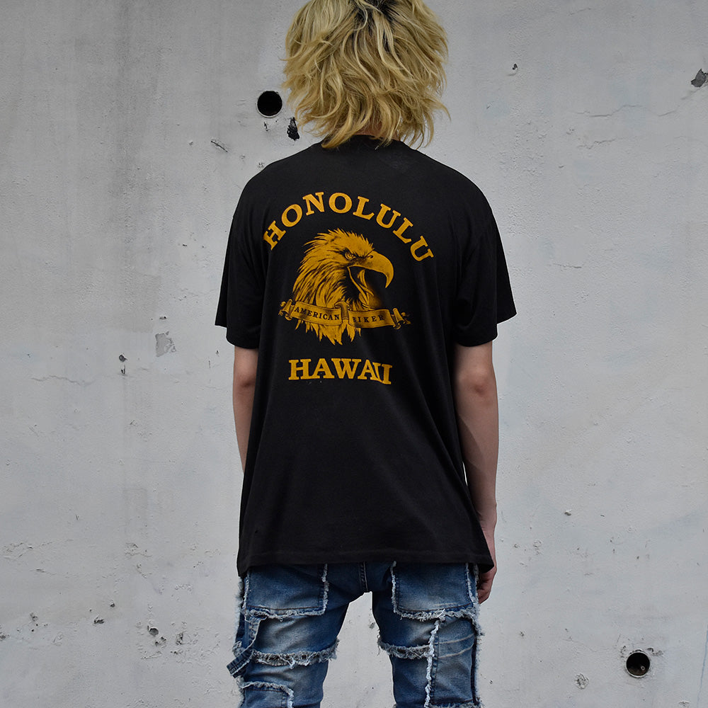 80's 3D EMBLEM “Harley-Davidson” Tシャツ USA製 250719H