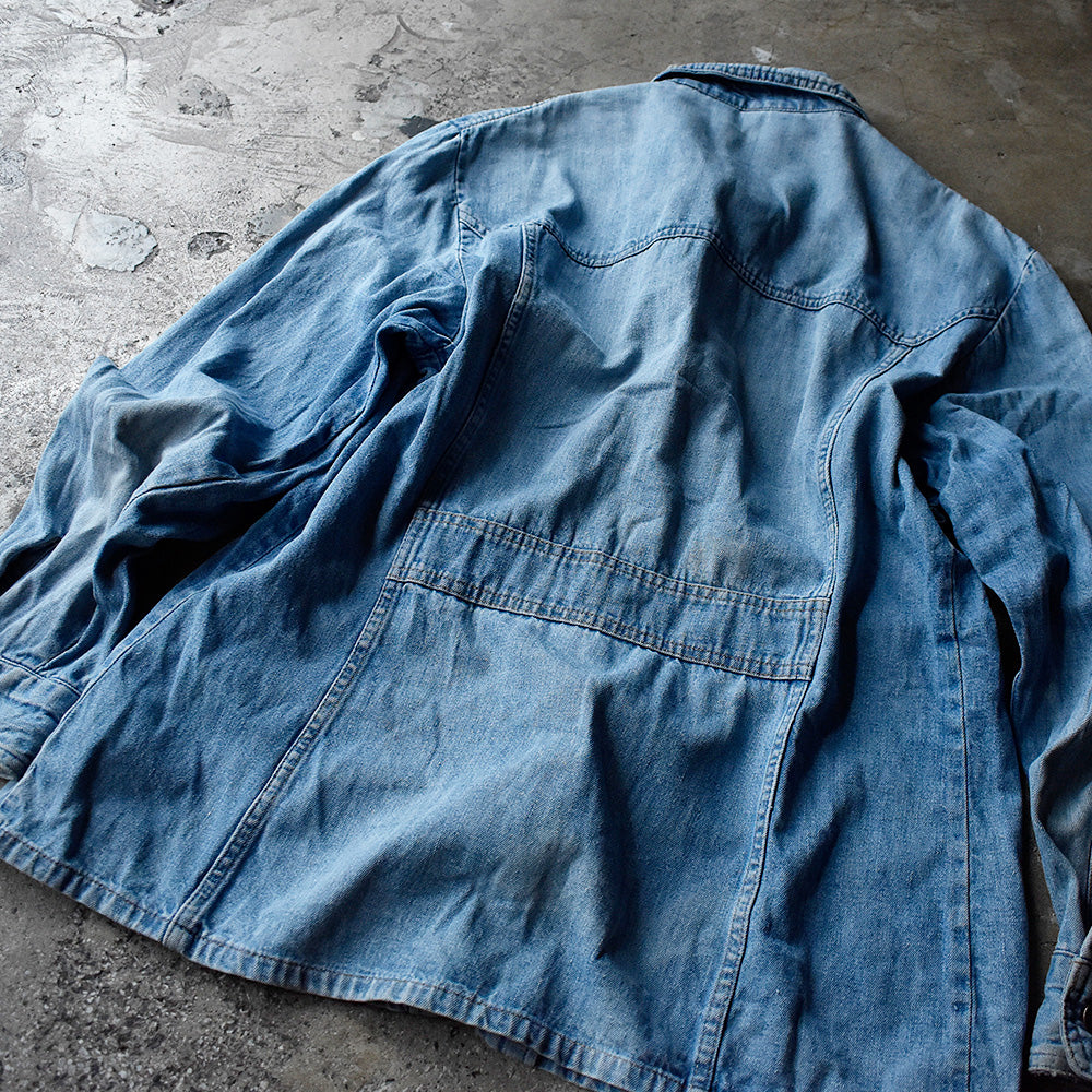 70's Levi's デニムシャツ オレンジタブ USA製 240801H