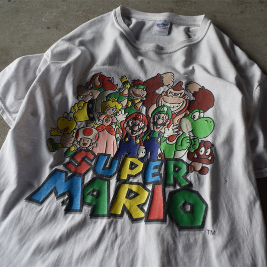 Y2K Super Mario ゲームTシャツ 230924