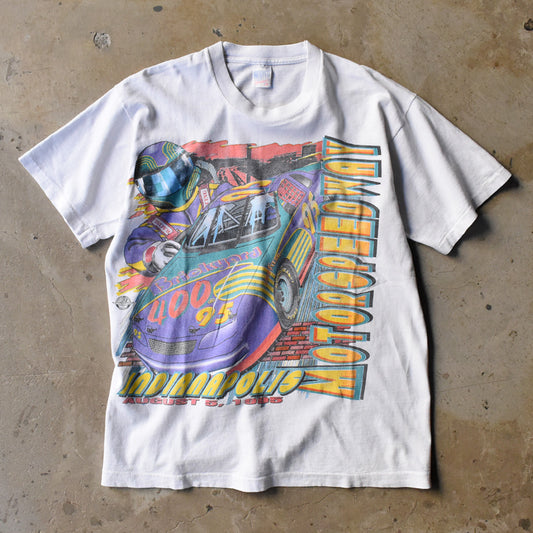 90’s “Indianapolis Motor Speedway” レーシング Tシャツ USA製 250511