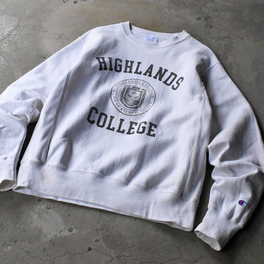 Champion “HIGHLANDS COLLEGE” RWスウェット 250506