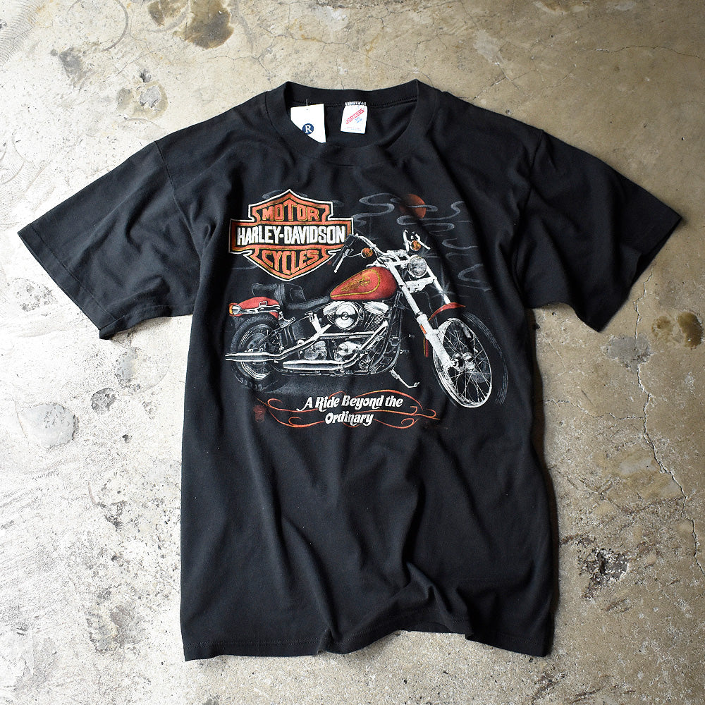 80's Harley Davidson Tシャツ USA製 XXL size！ 240720H