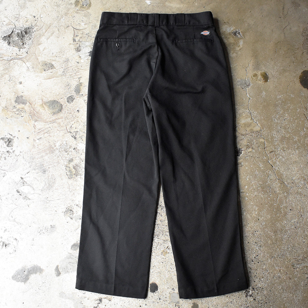 80's Dickies ブラック！ 874 ワークパンツ USA製 250604H