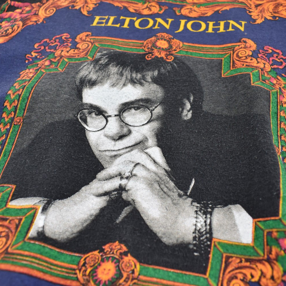 90's Elton John "THE TOUR 1992-1993" Gianni Versace ロックTシャツ 260721H
