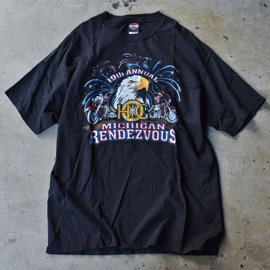 Y2K Harley-Davidson/ハーレーダビッドソン ”19th ANNUAL” Tシャツ USA製 230913