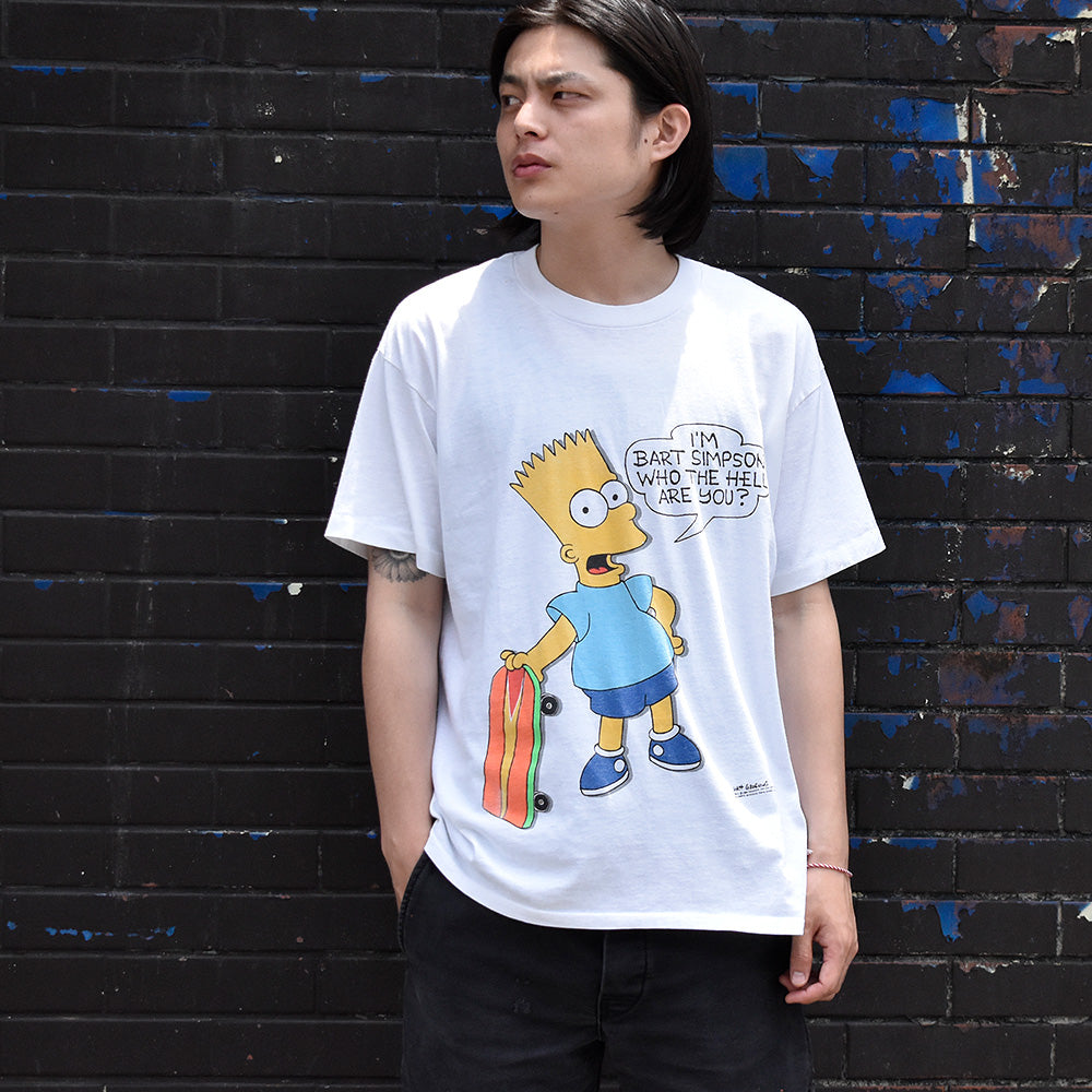 80's The Simpsons Skate！ “Bart Simpson” Tシャツ USA製 240704H