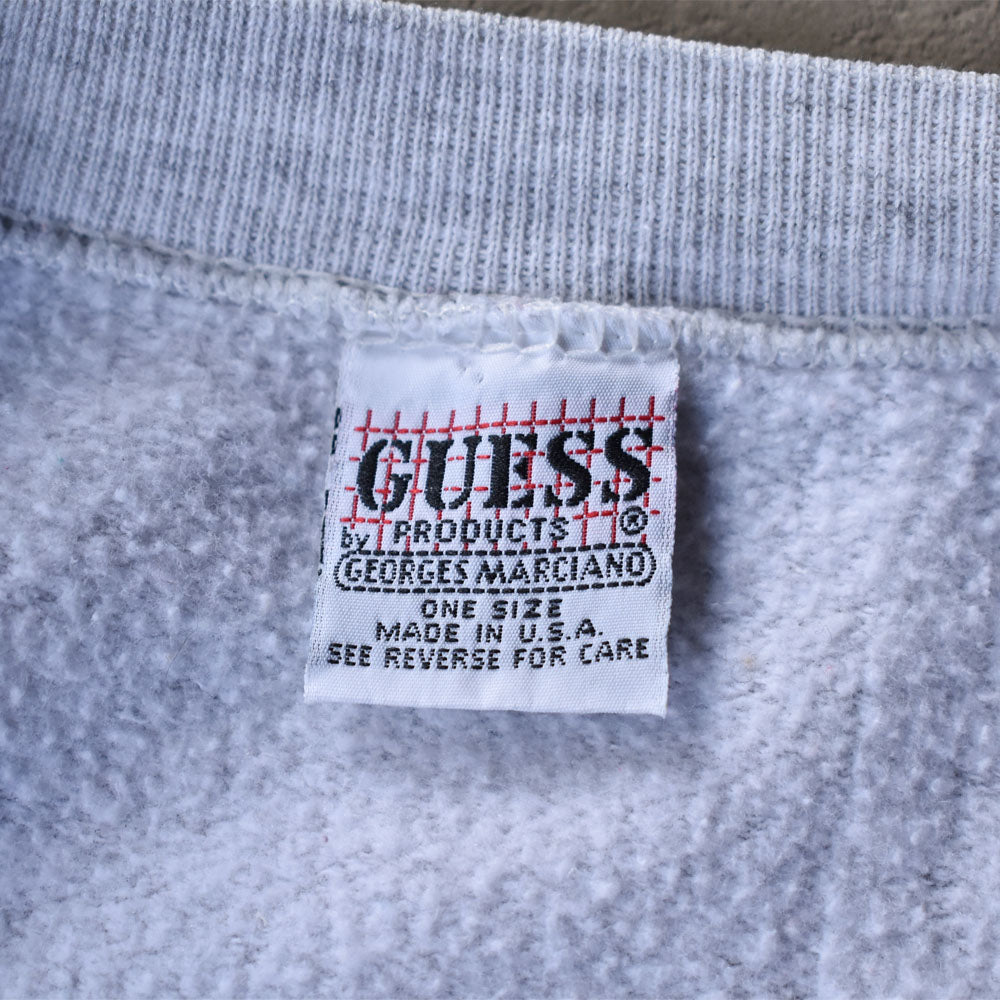 90’s GUESS ロゴ スウェット USA製 240125
