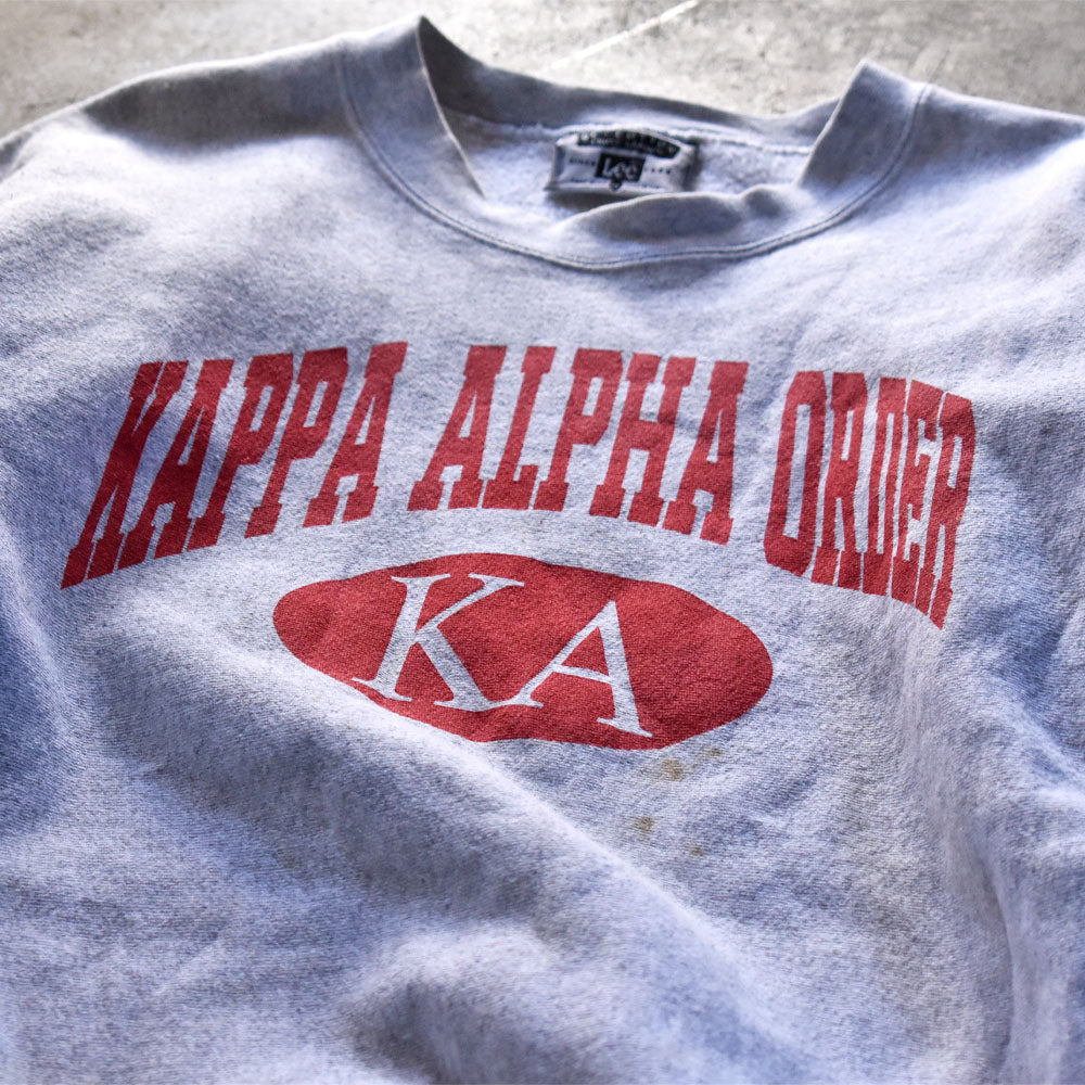 90’s Lee “KAPPER ALPHA ORDER” リバースタイプ スウェット 240218