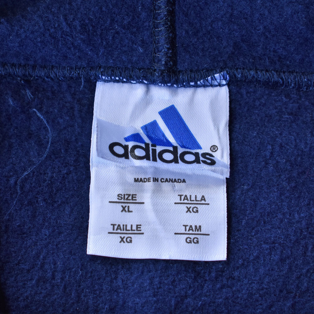 90’s adidas パフォーマンスロゴ刺繡 パーカー 240311