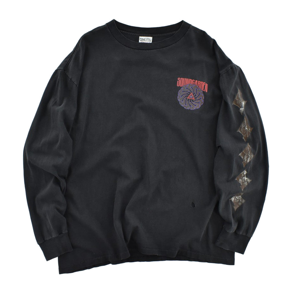 90's Soundgarden "Badmotorfinger" ロングスリーブ グランジ ロックTシャツ 260915H