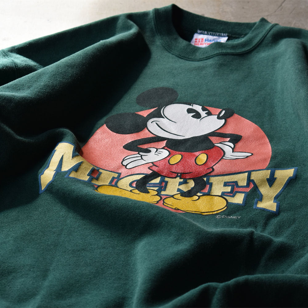 90’s Disney “Mickey” スウェット USA製 231029