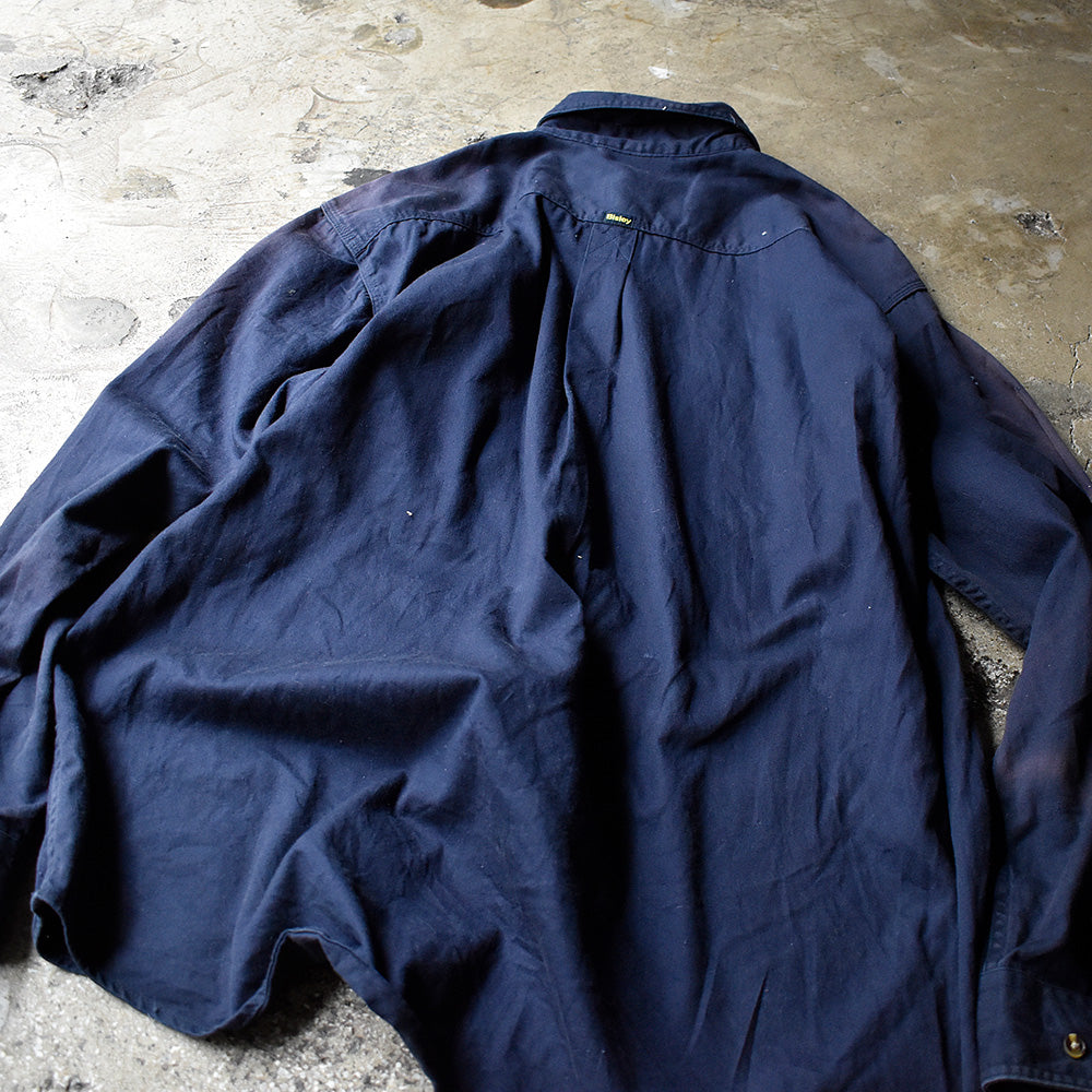Bisley workwear “Fade“ プルオーバー ワークシャツ 240528H