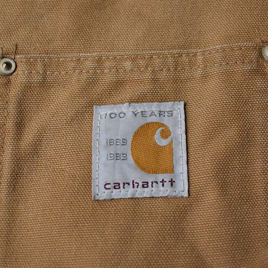 80's Carhartt “100years” ダック チョアコート ブランケットライナー USA製 241120H