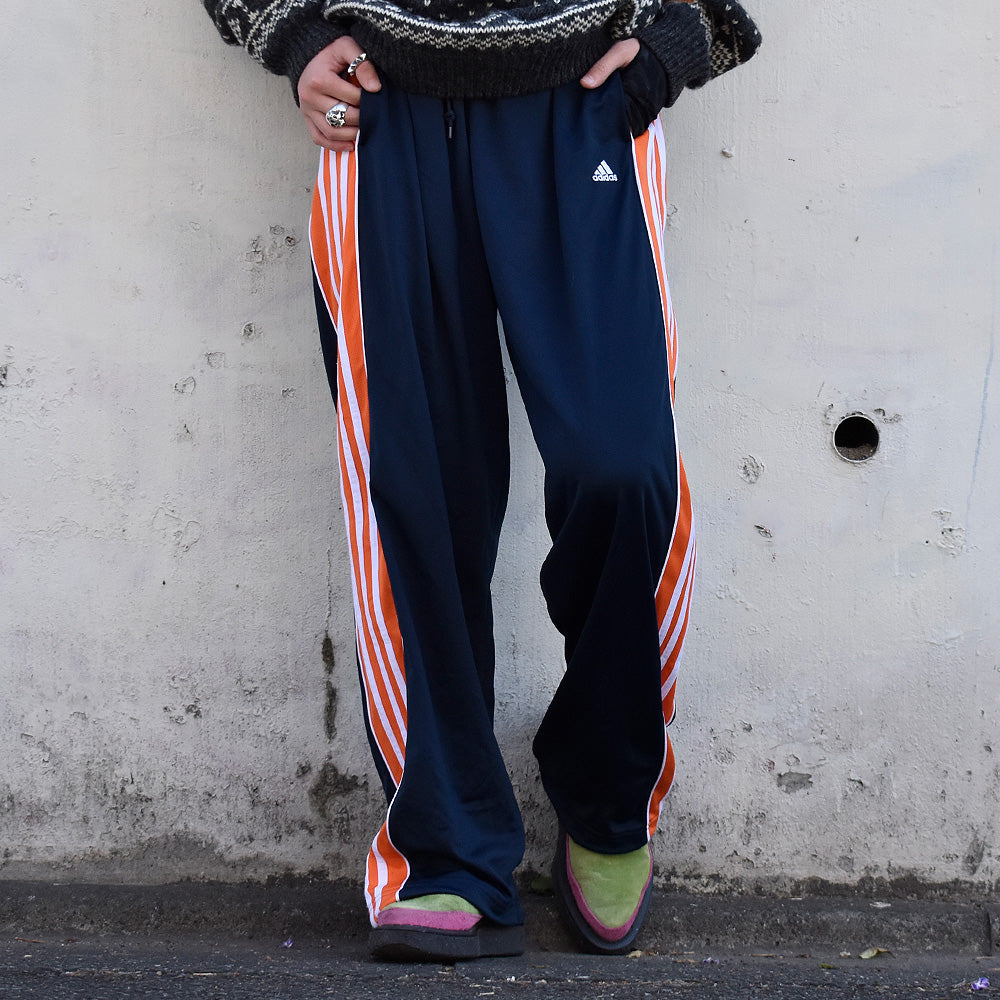Y2K adidas ドローコード付き トラックパンツ 231117H