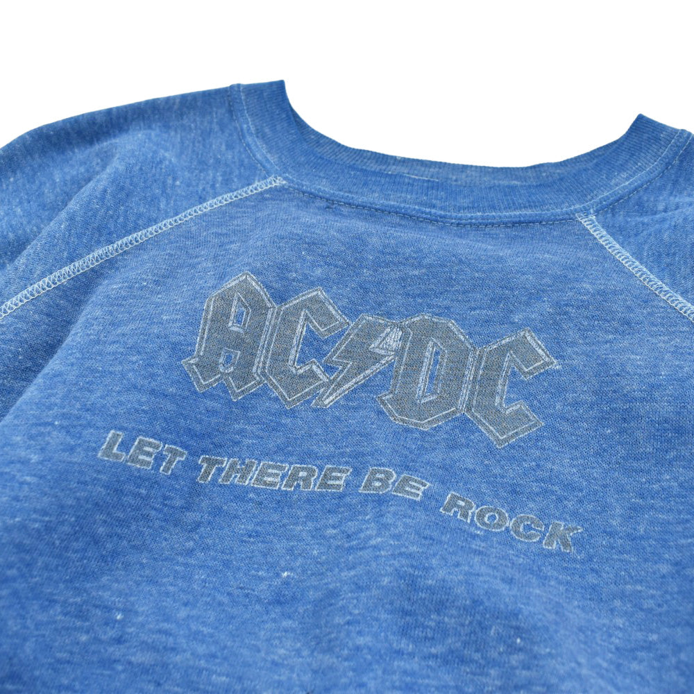 70's AC/DC “LET THERE BE ROCK” プリントスウェット 260206H