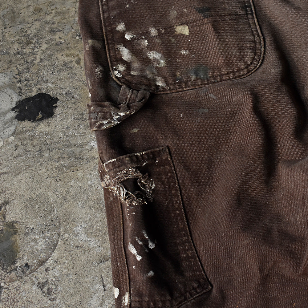 ダメージ！ペンキ！ Carhartt グランジ ダックペインターパンツ 240114H
