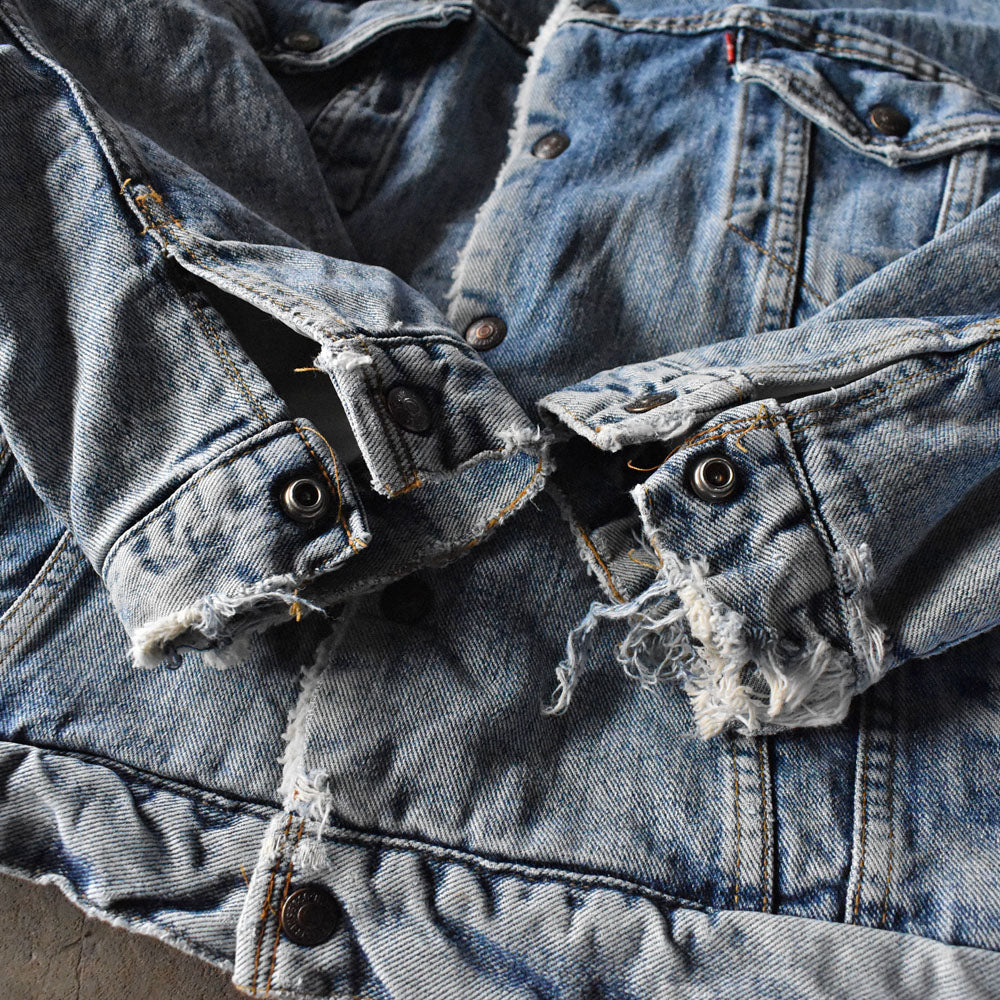 90’s Levi's 70609-4891 デニムボアジャケット USA製 240201