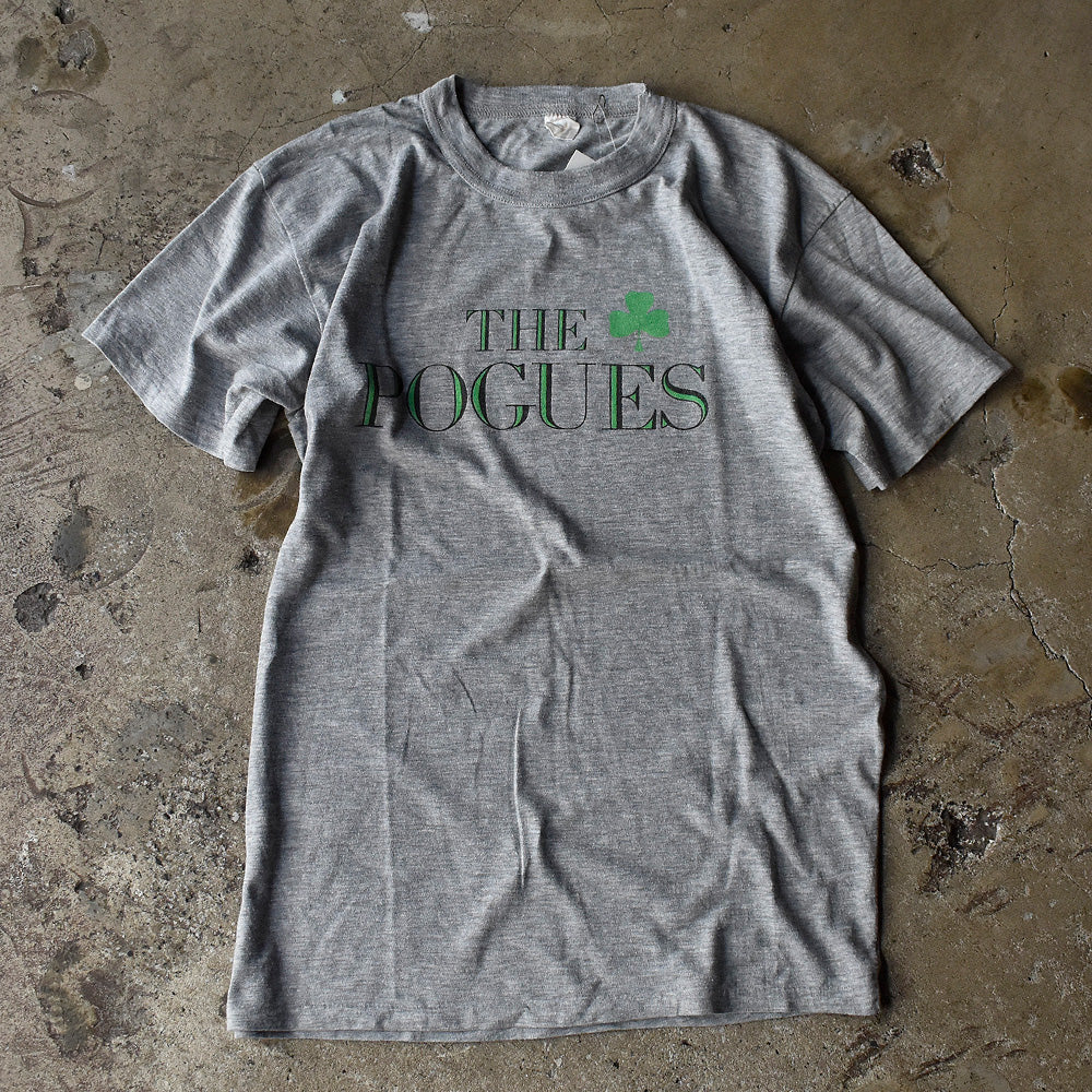 80's　The Pogues/ポーグス　"lend me ten pounds and I’ll buy you a drink" Tour Tee　 230726H