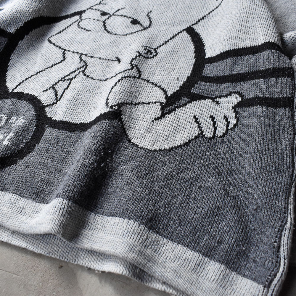 Y2K The Simpsons “100% Bart” キャラクター ニット 251021H