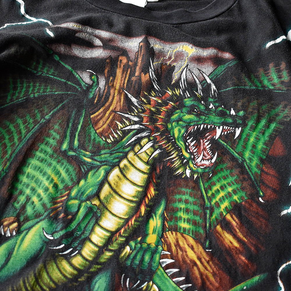 90’s AMERICAN THUNDER “Dragon” Tシャツ 250724H