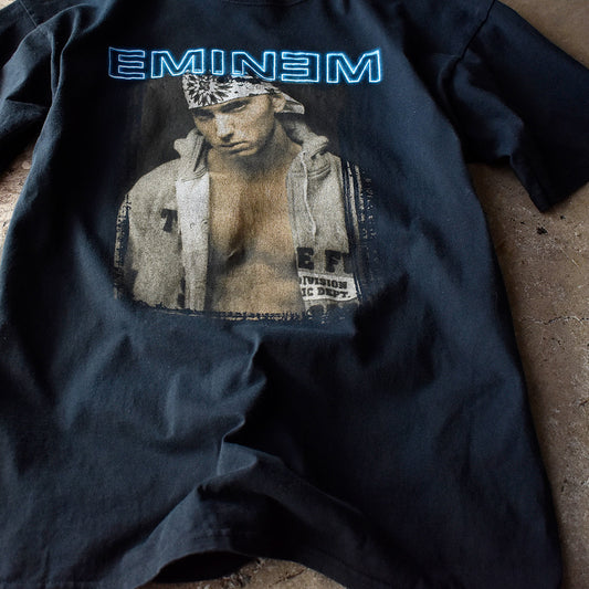 Y2K “Eminem“ With 50 Cent/Missy Elliott/D12/Obie Trice Tour Rap Tシャツ 240503H