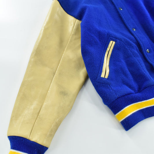 70's Sand-Knit ニット×レザー スタジャン 261009H