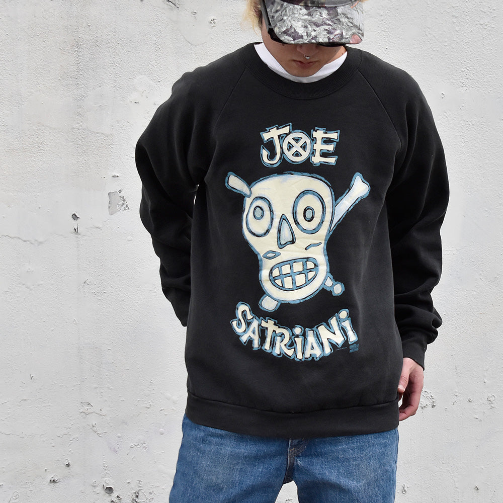 80's Joe Satriani “skull” スウェット 240319H
