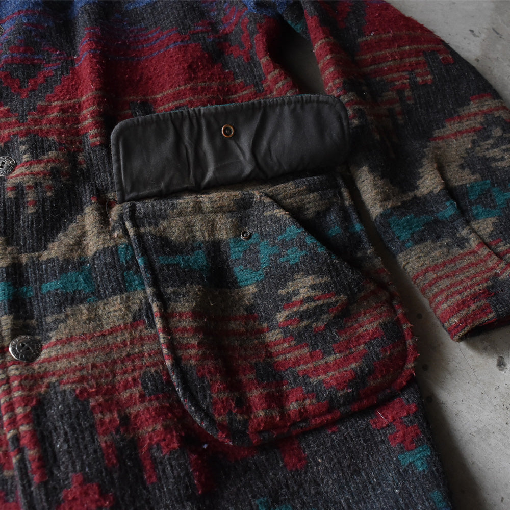 90’s Woolrich ネイティブ柄 ウールジャケット USA製 240120H