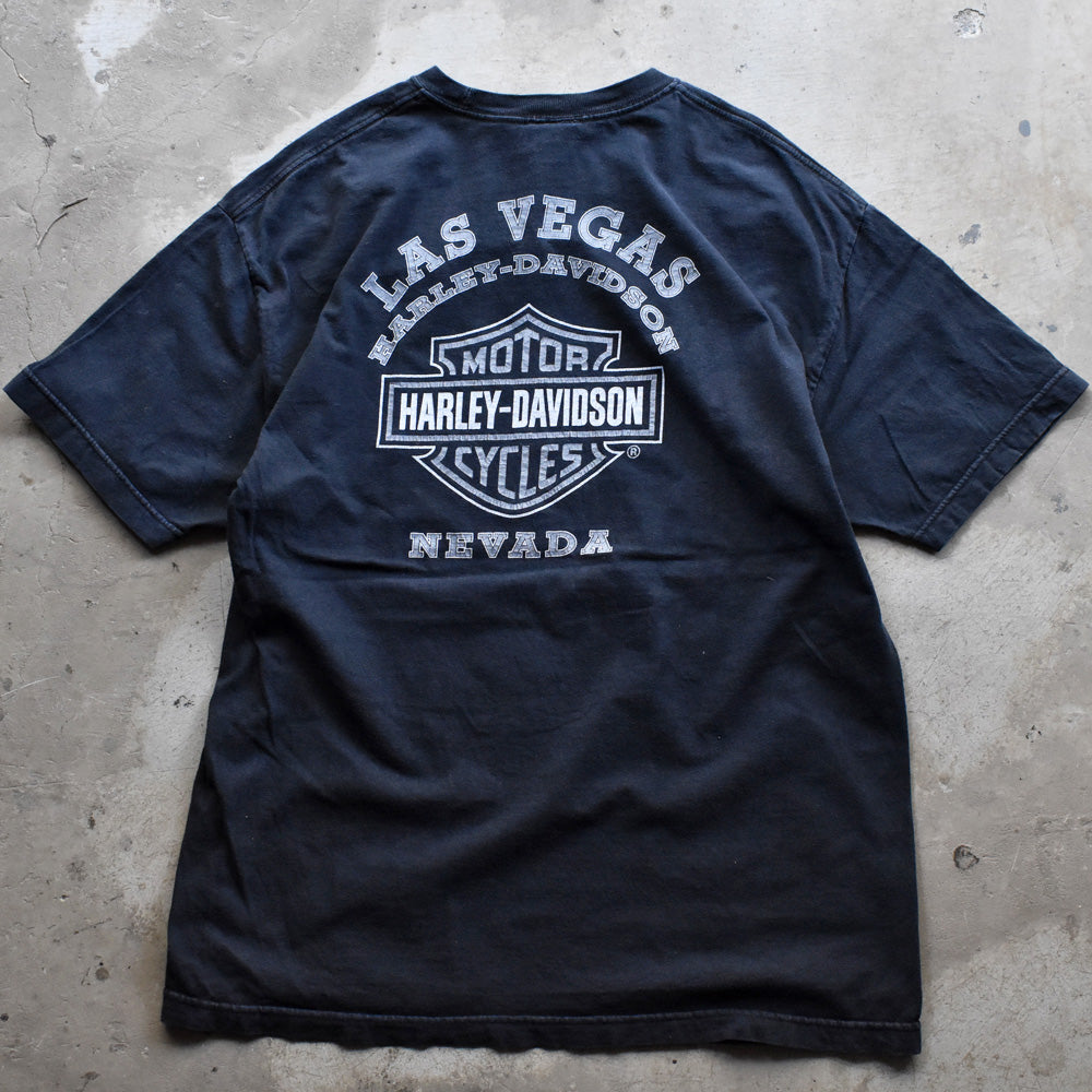 Y2K Harley-Davidson “LAS VEGAS” Tシャツ 240511